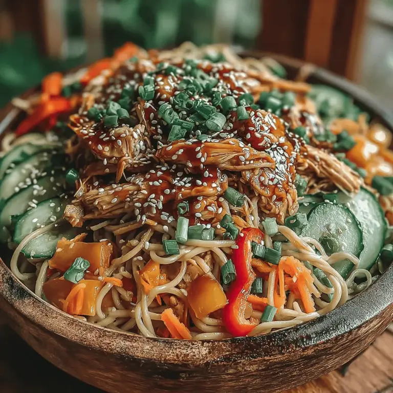Chilled noodle dishes have gained immense popularity across various cuisines, offering a refreshing and satisfying meal option perfect for warm weather. From the vibrant streets of Asia to the backyard barbecues in the West, these dishes provide a delightful way to enjoy a medley of flavors and textures without the heaviness of traditional cooked meals. Among these, Chilled Sesame Chicken Noodle Delight stands out as a perfect balance of taste and nutrition, making it an ideal choice for quick lunches, picnics, or family dinners.