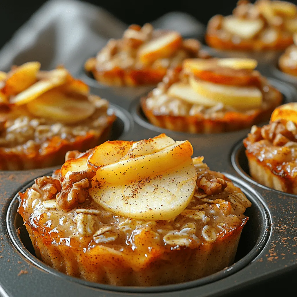 There’s something magical about the aroma of baked apples and cinnamon wafting through the house on a crisp autumn morning. It transports us back to cherished moments of childhood, where the simple act of baking could turn a regular day into a heartwarming memory. For many, these warm scents evoke nostalgia, reminiscent of time spent in a loved one's kitchen—perhaps a grandmother baking apple pies, filling the air with the perfect blend of sweetness and spice. Inspired by such fond memories, I am excited to share a delightful recipe for Sweet Apple Cinnamon Oat Cups.