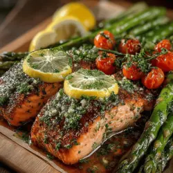 Zesty Lemon Garlic Salmon Delight: A Culinary Journey