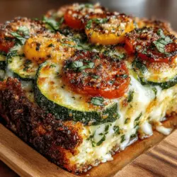 Zesty Zucchini and Feta Bake with Chicken