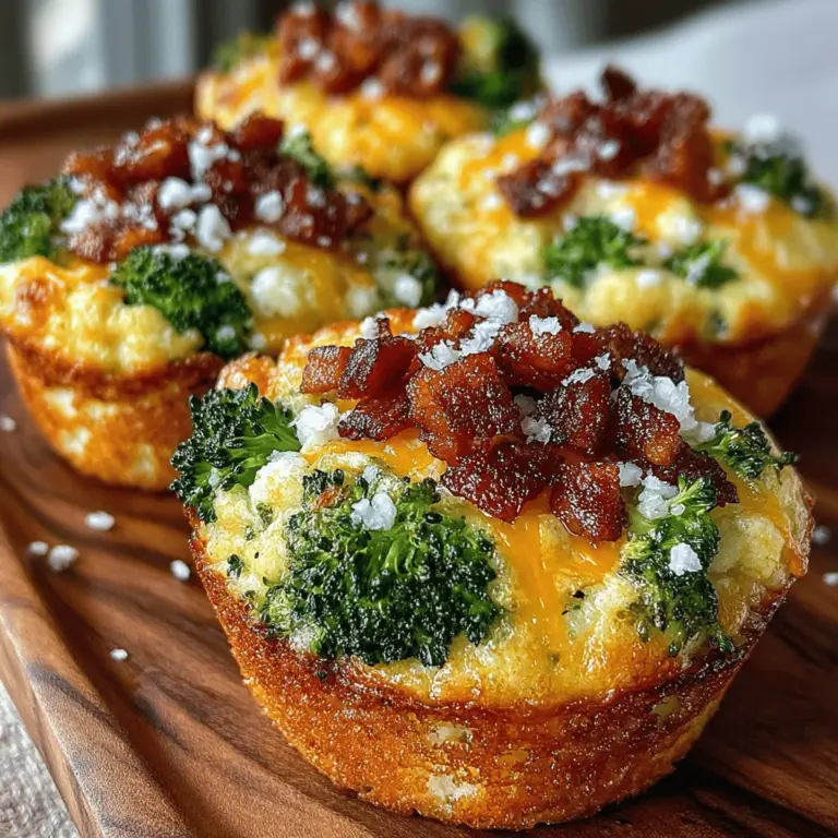 In the hustle and bustle of modern life, finding a breakfast option that is both nutritious and convenient can often feel like a daunting task. Enter the Golden Cheddar Broccoli Breakfast Cups, a delightful and versatile dish that checks all the boxes for a wholesome morning meal. These breakfast cups not only offer a perfect blend of flavors but also pack a nutritional punch, making them an excellent choice for busy individuals and families alike.