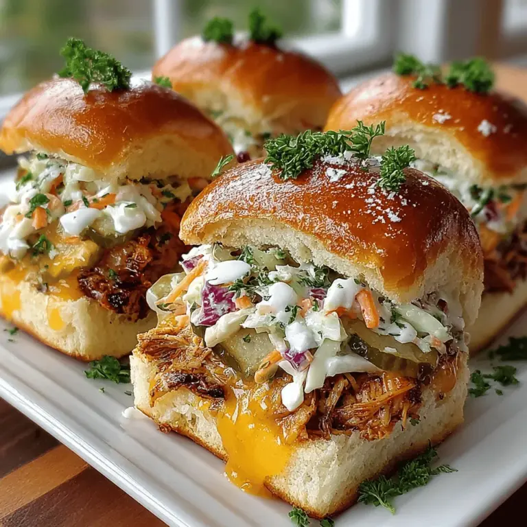 Sliders have become a staple in casual dining and social gatherings, celebrated for their versatility and ease of preparation. These small sandwiches pack a punch of flavor while allowing for a variety of fillings, making them the perfect party food. Among the myriad of slider options available, Tangy Mustard BBQ Chicken Sliders stand out with their unique flavor profile, combining the sweetness of honey and the zesty kick of mustard to create a dish that tantalizes the taste buds. In this article, we will delve into the details of this delicious recipe, providing you with a comprehensive guide to making these sliders, along with insights into their appeal and preparation.