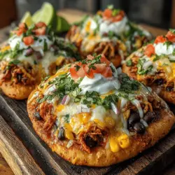 Zesty Southwest Chicken Flatbread Pizza