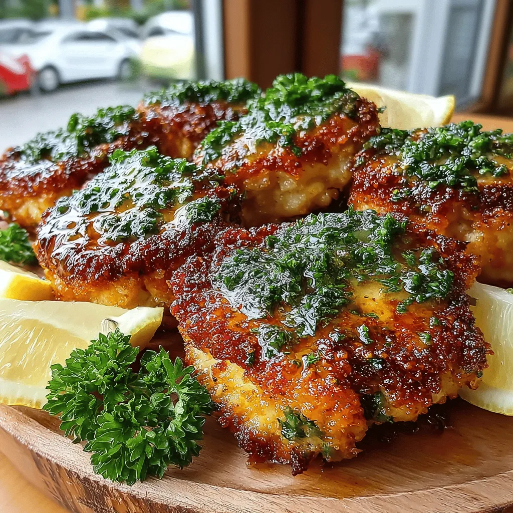 When it comes to satisfying cravings, few dishes can compete with Crispy Garlic Butter Chicken Bites. This mouthwatering recipe combines tender chicken with a rich garlic butter sauce, creating a flavor explosion that is hard to resist. Whether you're looking for an irresistible appetizer for your next gathering, a quick snack to whip up for a family dinner, or a dish that will leave your guests raving, these chicken bites are an excellent choice. The combination of crispy textures and savory flavors makes them a standout option for any occasion.