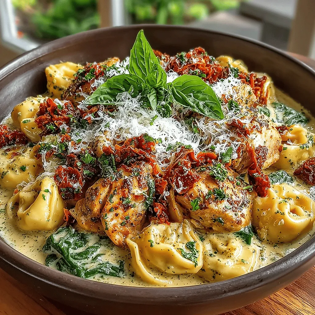 As the days grow shorter and the air turns crisp, there's a natural inclination to reach for comforting, creamy dishes that warm the soul. One of my all-time favorites in this culinary category is Creamy Pesto Chicken Sun-Dried Tomato Tortellini. This dish encapsulates the essence of comfort food, combining tender chicken, flavorful sun-dried tomatoes, and a luscious pesto cream sauce that transforms any chilly evening into a cozy culinary experience.