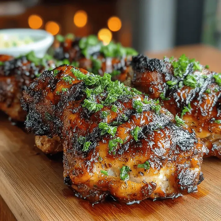 Barbecue drumsticks are a staple at gatherings, family dinners, and summer cookouts. Their convenience, affordability, and finger-licking goodness make them a favorite choice for anyone looking to impress guests or enjoy a delicious meal. But what if you could elevate this beloved dish to new heights? Enter the Smoky Sweet Bourbon BBQ Drumsticks—a recipe that marries the classic flavors of barbecue with the rich complexity of bourbon. This unique twist not only enhances the flavor profile but also adds a layer of sophistication that is sure to leave your taste buds dancing.