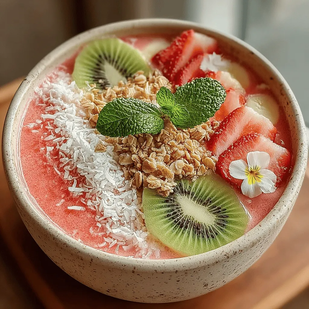 As the temperatures rise during the summer months, the craving for something light, refreshing, and nourishing intensifies. A Watermelon Chia Smoothie Bowl stands out as an ideal choice for those seeking a healthy yet satisfying meal. With its vibrant colors and delightful flavors, this smoothie bowl is not only a feast for the eyes but also a powerhouse of nutrients. The combination of juicy watermelon and nutrient-dense chia seeds creates a perfect balance of hydration and health benefits, making it a popular choice among health enthusiasts and smoothie lovers alike.