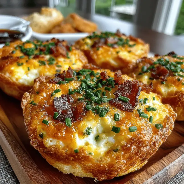Breakfast is often hailed as the most important meal of the day, and what better way to start your morning than with Cheddar Jalapeño Breakfast Biscuit Cups? This delightful dish combines the comforting familiarity of biscuits with a zesty kick, making it a favorite among breakfast enthusiasts. With their golden-brown crust and savory filling, these biscuit cups are not only visually appealing but also packed with flavor, ensuring that every bite is a satisfying experience.