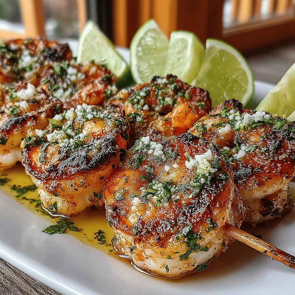 When it comes to vibrant, mouthwatering dishes that capture the essence of summer, few recipes can rival Zesty Grilled Garlic Lime Shrimp Skewers. This dish offers a tantalizing mix of bright citrus flavors, aromatic garlic, and the smoky char from the grill, making it a favorite for both casual weeknight dinners and festive summer gatherings. The beauty of this recipe lies not only in its bold flavors but also in its quick preparation time, allowing you to whip up a delicious meal in under 30 minutes.