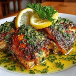 Zesty Citrus Delight: Slow Cooker Lemon Herb Chicken Thighs
