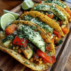 Sun-Kissed Summer Corn Zucchini Tacos
