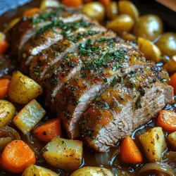 Slow Cooker Garlic Herb Pork Roast: The Perfect Comfort Meal