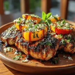 Grilled Peach Chicken Recipe
