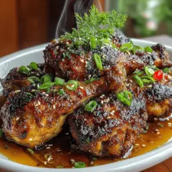 Spicy-Sweet Glazed Drumsticks Recipe