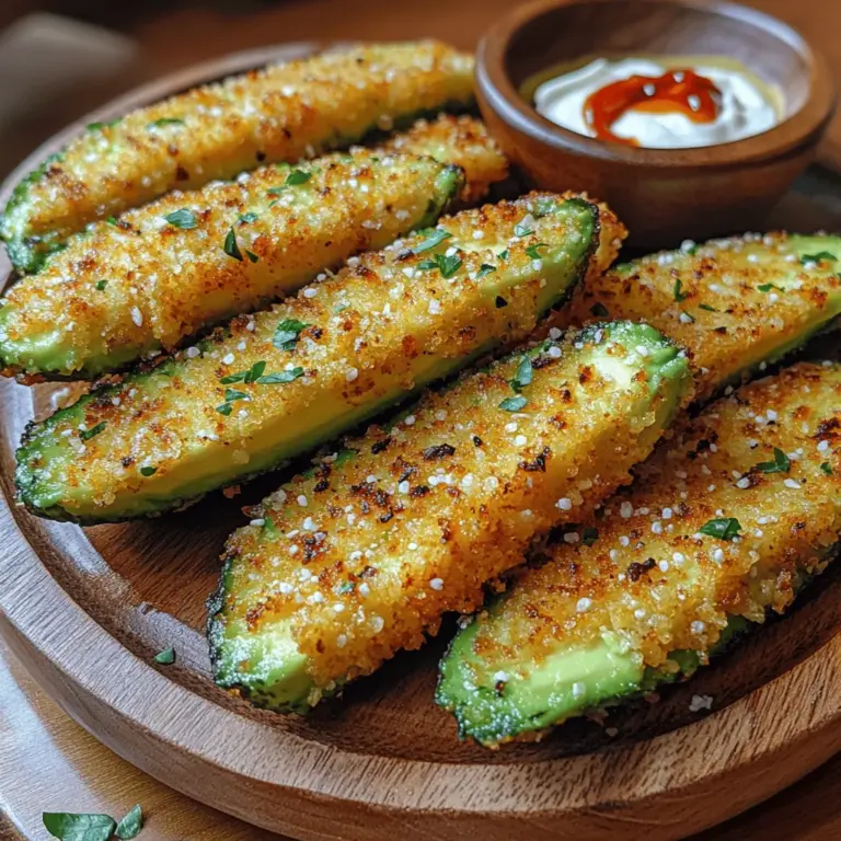 As a passionate home cook, there's something truly satisfying about discovering a unique way to enjoy a beloved ingredient. Avocados have long held a special place in my kitchen—creamy, versatile, and packed with nutrients. However, it wasn’t until I stumbled upon the concept of avocado fries that I realized how exciting this fruit could truly be. The idea of taking something so creamy and transforming it into a crispy, crunchy snack had me intrigued. Today, I’m thrilled to share my take on Sizzling Crunchy Avocado Fries—a recipe that’s perfect for parties, movie nights, or simply as a delightful treat for yourself.