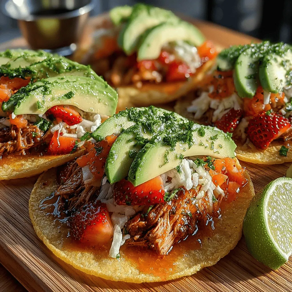 Tacos are a beloved dish around the world, offering endless possibilities for fillings and toppings that cater to a variety of tastes. One of the most innovative and delightful combinations you can try is the Seaside Strawberry Tuna Taco. This unique recipe marries the savory taste of tuna with the sweet, juicy freshness of strawberries, creating a harmonious blend that surprises and delights the palate. Perfect for a light lunch or a casual dinner, these tacos are not only visually appealing but also packed with health benefits, making them a fantastic choice for those looking to indulge without the guilt.