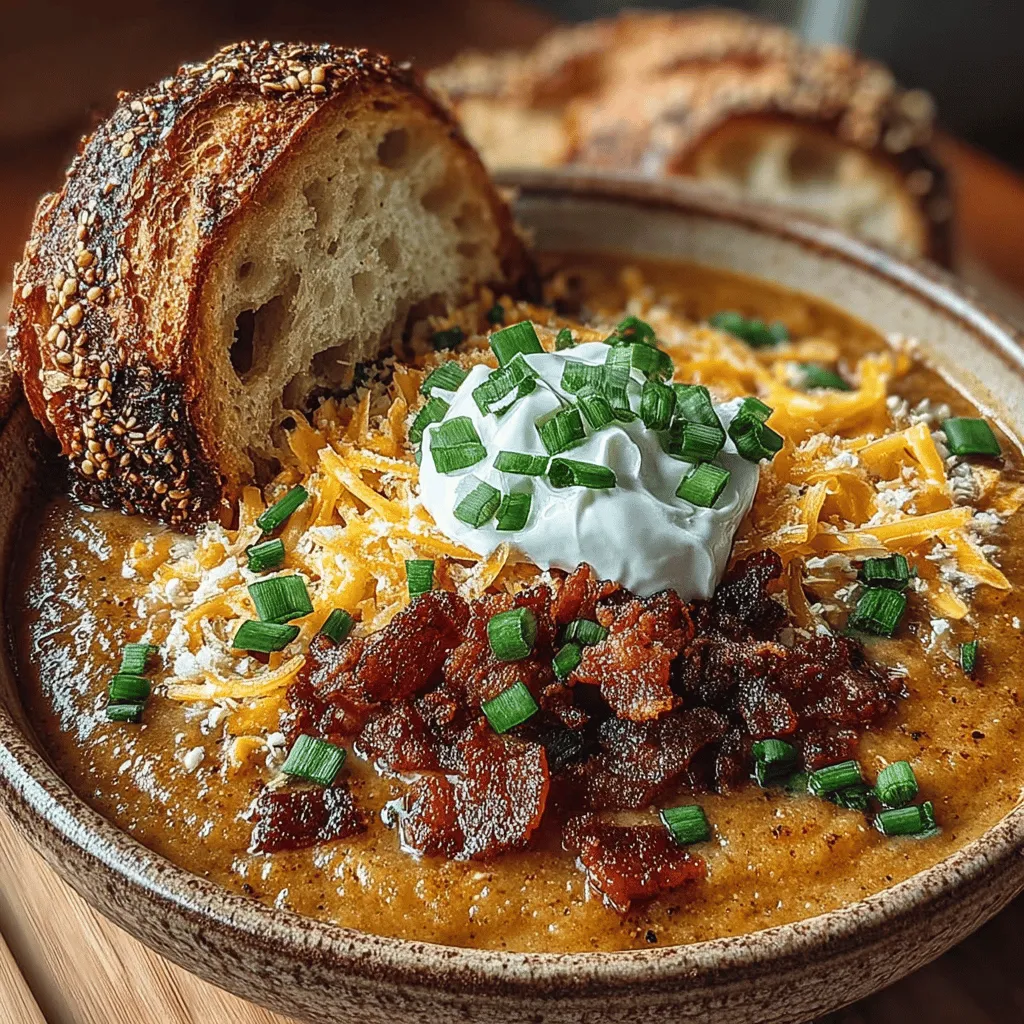 There's something intrinsically satisfying about a hearty bowl of soup, especially when it feels like a warm hug on a chilly evening. Growing up, my family's winter evenings were often defined by the simple pleasure of gathering around the kitchen table, sharing stories and laughter over a steaming pot of soup. Among the various recipes that graced our table, loaded baked potato soup always held a special place in my heart. This creamy, dreamy concoction transformed humble russet potatoes into a velvety delight that left everyone asking for seconds. Today, I want to share my version of this comforting classic, made effortlessly in a slow cooker, so you can experience that same warmth and joy in your home.