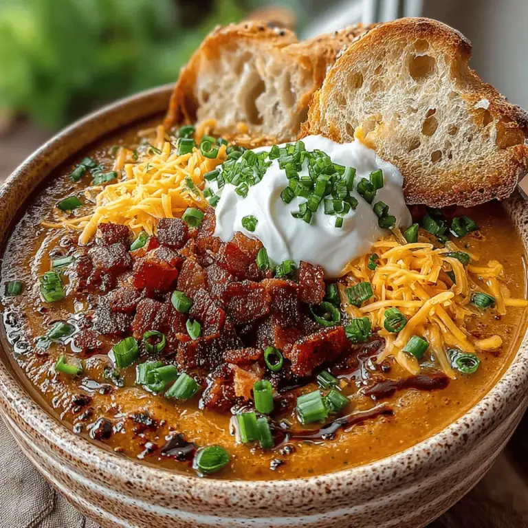 There's something intrinsically satisfying about a hearty bowl of soup, especially when it feels like a warm hug on a chilly evening. Growing up, my family's winter evenings were often defined by the simple pleasure of gathering around the kitchen table, sharing stories and laughter over a steaming pot of soup. Among the various recipes that graced our table, loaded baked potato soup always held a special place in my heart. This creamy, dreamy concoction transformed humble russet potatoes into a velvety delight that left everyone asking for seconds. Today, I want to share my version of this comforting classic, made effortlessly in a slow cooker, so you can experience that same warmth and joy in your home.