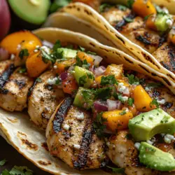 Peach Salsa Chicken Tacos: A Flavorful Delight