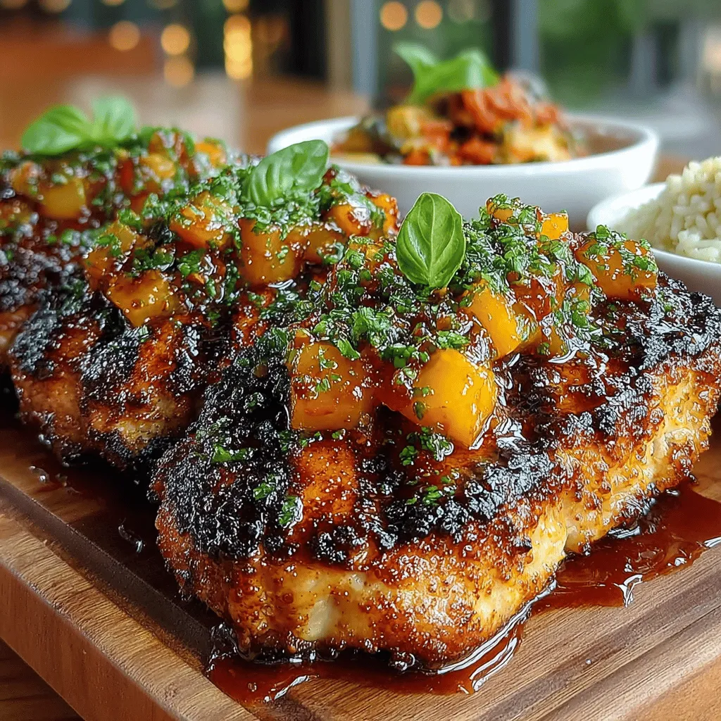 As the summer sun shines brightly, the grill becomes the centerpiece of outdoor gatherings, infusing gatherings with warmth and delicious aromas. One recipe that epitomizes this seasonal joy is Grilled Chicken with Peach BBQ Glaze. This dish stands out not just for its mouthwatering taste, but also for its vibrant and unique combination of flavors. The sweet, fruity essence of ripe peaches melds beautifully with the smoky undertones of traditional BBQ sauce, creating a glaze that elevates simple grilled chicken to a gourmet experience.