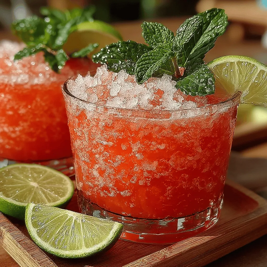 As the temperature rises and summer days stretch long into the evening, the craving for refreshing beverages increases. There’s something undeniably appealing about sipping a chilled drink on a hot day, especially when it’s vibrant, flavorful, and thirst-quenching. Among the myriad of summer beverages, few can rival the delight of a Frozen Watermelon Slushie. This refreshing treat not only cools you down but also boasts a medley of health benefits, making it the perfect addition to your summertime repertoire.
