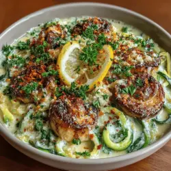 Mushroom Magic Zoodle Alfredo Bowls