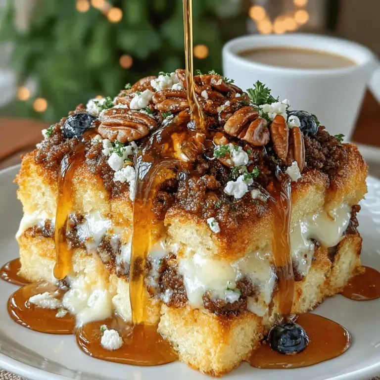 There’s something inherently comforting about breakfast casseroles, particularly on those leisurely weekends when you want to indulge in the warmth of family and friends. I vividly remember the first time I encountered a breakfast casserole at a cozy brunch gathering. It was a brisk autumn morning, and the inviting aroma of baked goods wafted through the air, intertwining with the sounds of laughter and animated conversations. That particular dish—a delightful medley of savory sausage, fluffy eggs, and a hint of sweetness—captured my heart and quickly became a staple in our family gatherings. Today, I’m excited to share my rendition of that cherished dish: the Sweet Maple Sausage Breakfast Casserole. This recipe, with its layers of flavor and hearty ingredients, is perfect for festive gatherings, casual weekends, or even as a satisfying meal prep option throughout the week.