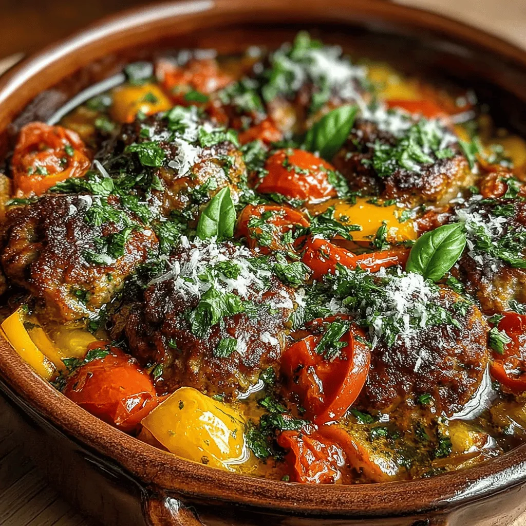 When it comes to hearty, satisfying meals, few can rival the charm of Zesty Italian Sausage and Pepper Bake. This delectable dish combines the robust flavors of Italian sausages with the sweetness of bell peppers and the aromatic notes of onions and garlic, resulting in a symphony of taste that is both comforting and invigorating. Originating from the heart of Italy, where rustic cooking is celebrated, this recipe embodies the essence of Italian cuisine—simple, fresh ingredients brought together to create something extraordinary.