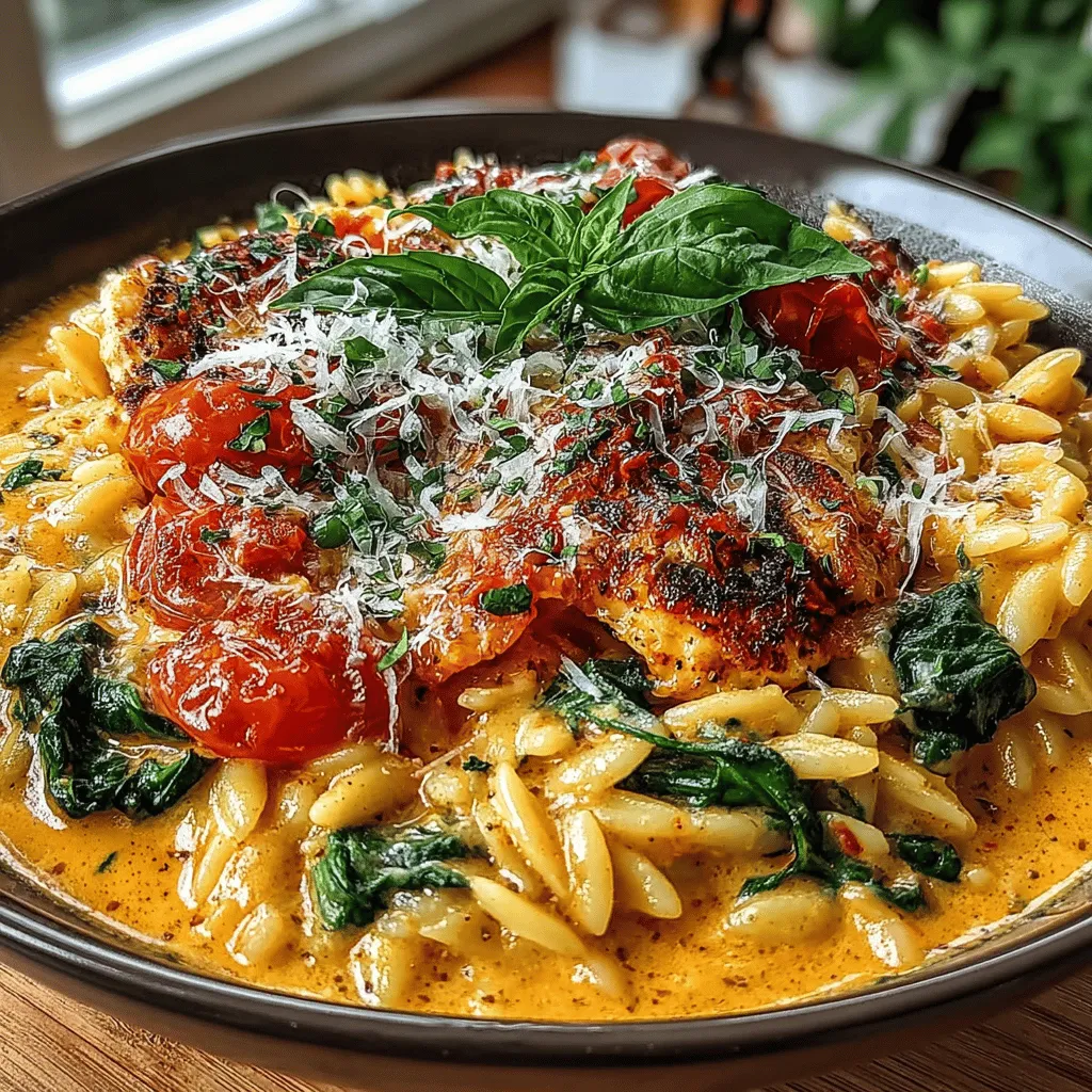 When it comes to comfort food that warms the heart and delights the palate, few dishes can compare to the Creamy Tomato Orzo Delight. This dish combines the rich, velvety texture of creamy sauce with the satisfying bite of orzo, a pasta that resembles rice but offers a unique twist on traditional pasta dishes. The result is a meal that is not only delicious but also visually appealing, making it a perfect choice for family dinners, special occasions, or even a comforting solo meal.