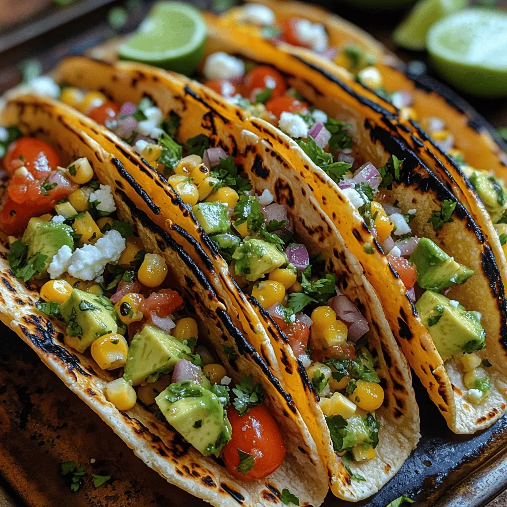 Tacos are more than just a meal; they are a celebration of culture, flavor, and creativity. Among the countless variations, Grilled Corn & Avocado Salsa Tacos stand out for their vibrant flavors and fresh ingredients. This dish combines the sweetness of grilled corn, the creaminess of ripe avocados, and the zesty kick of lime juice, creating a delightful explosion of taste in every bite.