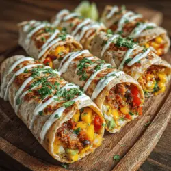 In recent years, there has been a growing trend towards healthier eating habits that prioritize not just nutrition but also flavor. The modern culinary landscape is rich with innovative recipes that make use of fresh, wholesome ingredients while delivering bold tastes. One such dish that perfectly embodies this approach is the Spicy Mango Wraps. These wraps are not just a meal; they are a vibrant and nutritious option that can be enjoyed for lunch or dinner, offering a delightful balance of flavors and textures that will satisfy your cravings.
