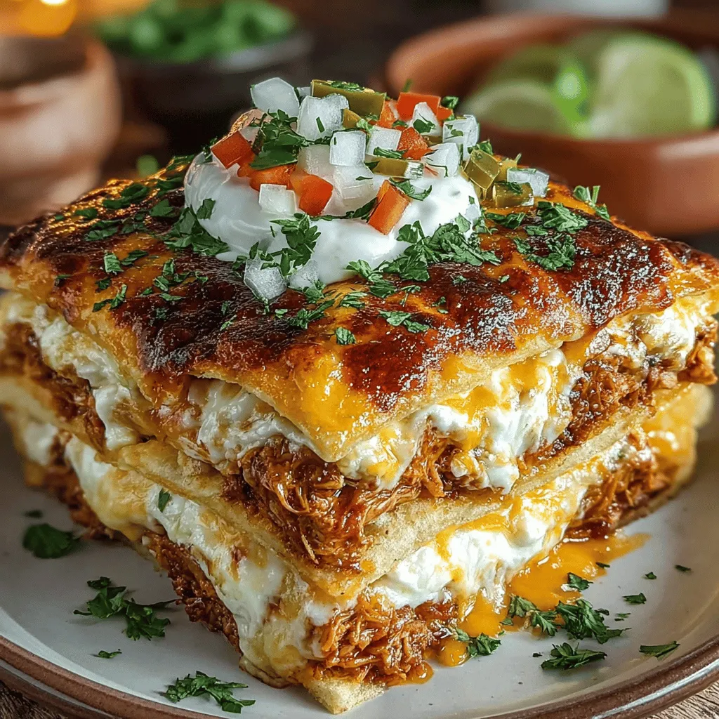 When it comes to comfort food, few dishes can compete with a hearty bake that combines irresistible flavors and textures. The Spicy BBQ Chicken & Ranch Tortilla Bake is one such dish that stands out in the world of easy-to-make meals. This delightful casserole marries the smoky, tangy notes of spicy barbecue chicken with the cool, creamy richness of ranch dressing, all enveloped in layers of soft tortillas and bubbling cheese. Perfect for family dinners, game day gatherings, or even a cozy night in, this recipe is sure to impress with its robust flavors and satisfying textures.