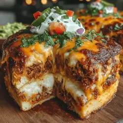 Spicy BBQ Chicken & Ranch Tortilla Bake