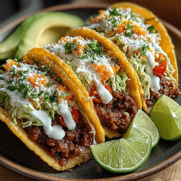When it comes to culinary delights, few dishes can match the versatility and appeal of tacos. Among the myriad of taco recipes, Beef Tacos with Cherry Slaw stand out as a delightful fusion that marries savory and sweet in every bite. This dish combines the rich, hearty flavors of seasoned ground beef with the refreshing crunch of cherry slaw, creating a unique experience that tantalizes the taste buds. As a testament to their popularity, creative taco recipes like this one have made significant inroads into modern cuisine, captivating food enthusiasts and home cooks alike.