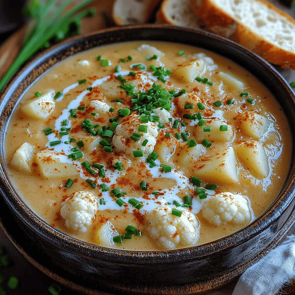 When the temperature drops and the days grow shorter, nothing warms the soul quite like a bowl of comforting soup. Comfort food embodies not just nourishment but also warmth and familiarity, inviting us to take a moment to savor and relax. Among the myriad of comforting options available, the “Creamy Cauliflower Potato Symphony” stands out as a delightful blend of flavors and textures that is both wholesome and satisfying.