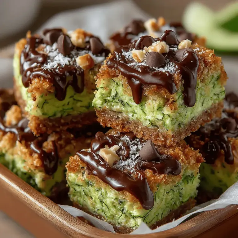 In today’s fast-paced world, the demand for healthy snacking options has surged as individuals increasingly prioritize their well-being without sacrificing convenience. More and more, people are seeking nutritious snacks that are easy to prepare and delicious to eat. Enter the No-Bake Zucchini Oat Bars—a delightful solution that checks all the boxes for health-conscious snackers. These bars not only satisfy cravings but also pack a nutritious punch, making them an excellent choice for busy days, school lunches, or a post-workout treat.