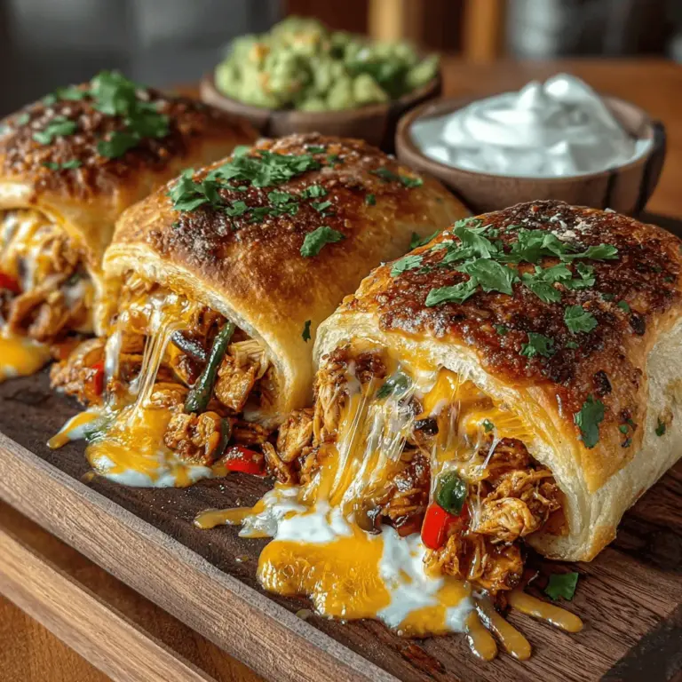 Before diving into the preparation, it’s essential to understand the key ingredients that make these Mini Chicken Fajita Crescent Rolls so flavorful and appealing. Each component plays a pivotal role in creating a mouthwatering dish that is both satisfying and delicious.