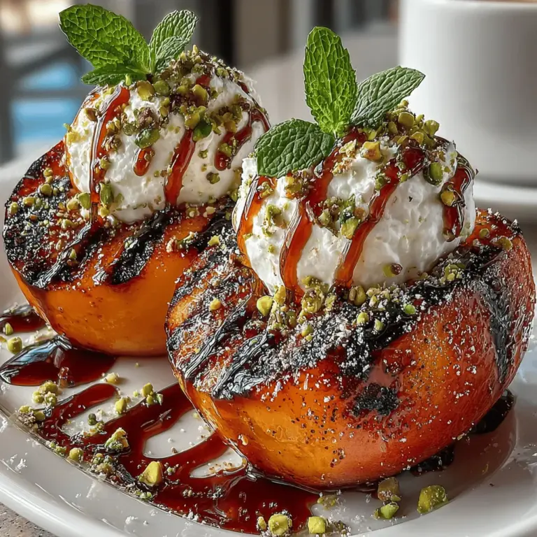 To create this exquisite dish, understanding the role of each ingredient is essential. Let’s take a closer look at the key components that make grilled peaches with honey-balsamic glaze and mascarpone a standout dish.