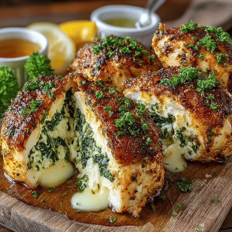 To create the perfect Baked Feta & Spinach Stuffed Chicken, it’s essential to understand the role of each ingredient in this delicious dish. The key components come together to provide not just flavor but also nutritional benefits.