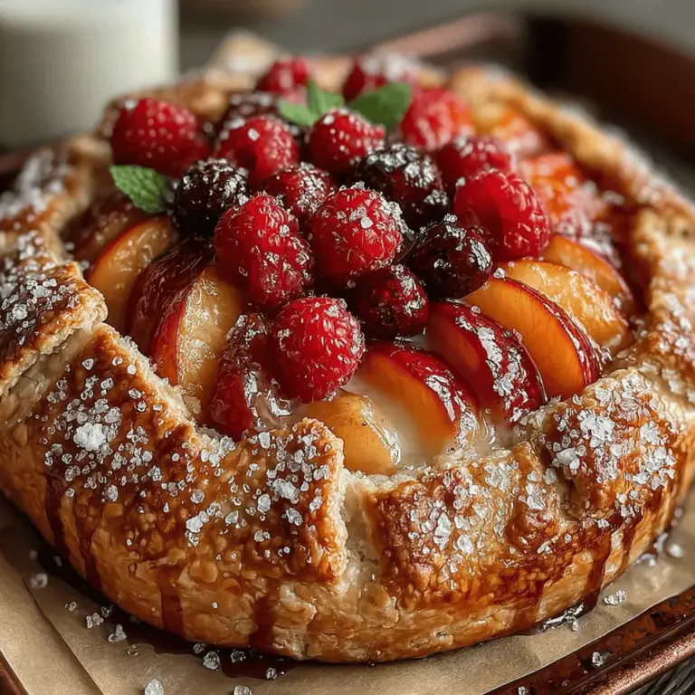 As the sun shines brightly and the days grow longer, summer beckons us to indulge in its bounty. One of the most delightful ways to celebrate the season is through a summer galette, a rustic pastry that embodies the very essence of warm weather desserts. The Peach Raspberry Summer Galette stands out as a perfect choice, combining the sweet juiciness of ripe peaches with the tartness of fresh raspberries. This recipe not only highlights these quintessential summer fruits but also showcases the simplicity and charm of a galette, making it an appealing option for both seasoned bakers and novices alike.