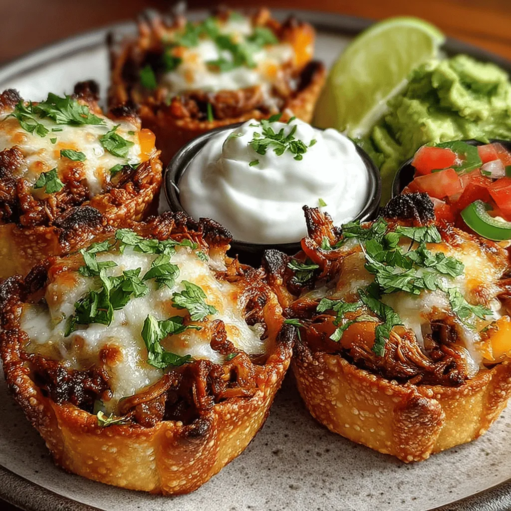 In the ever-evolving world of culinary creations, the Mini Chicken Fajita Wonton Cups stand out as a delightful and innovative dish that tantalizes the taste buds. Combining the classic flavors of chicken fajitas with the unique texture of wonton wrappers, this recipe offers a mouthwatering experience that is both visually appealing and bursting with flavor. Perfect for gatherings, parties, or even a cozy family dinner, these bite-sized delights bring the essence of Mexican cuisine into a fun and convenient format.