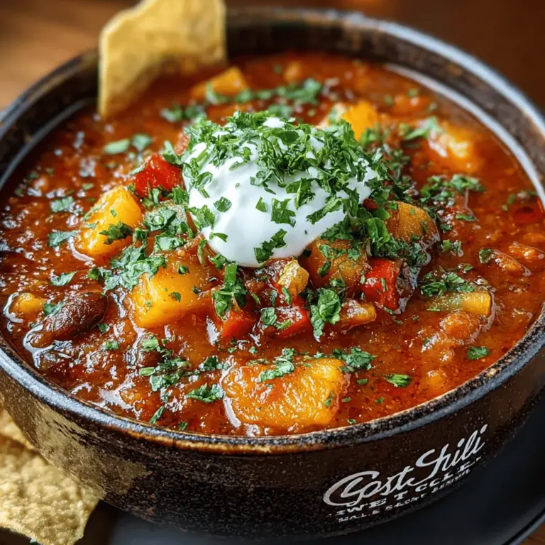 When it comes to comfort food, chili often steals the spotlight with its hearty ingredients and warm spices. However, if you're looking to elevate this classic dish with a unique twist, our Sweet & Spicy Slow Cooker Peach Chili is a must-try. This innovative recipe masterfully combines the sweetness of ripe peaches with the robust heat of chili spices, resulting in a delightful balance that will tantalize your taste buds.