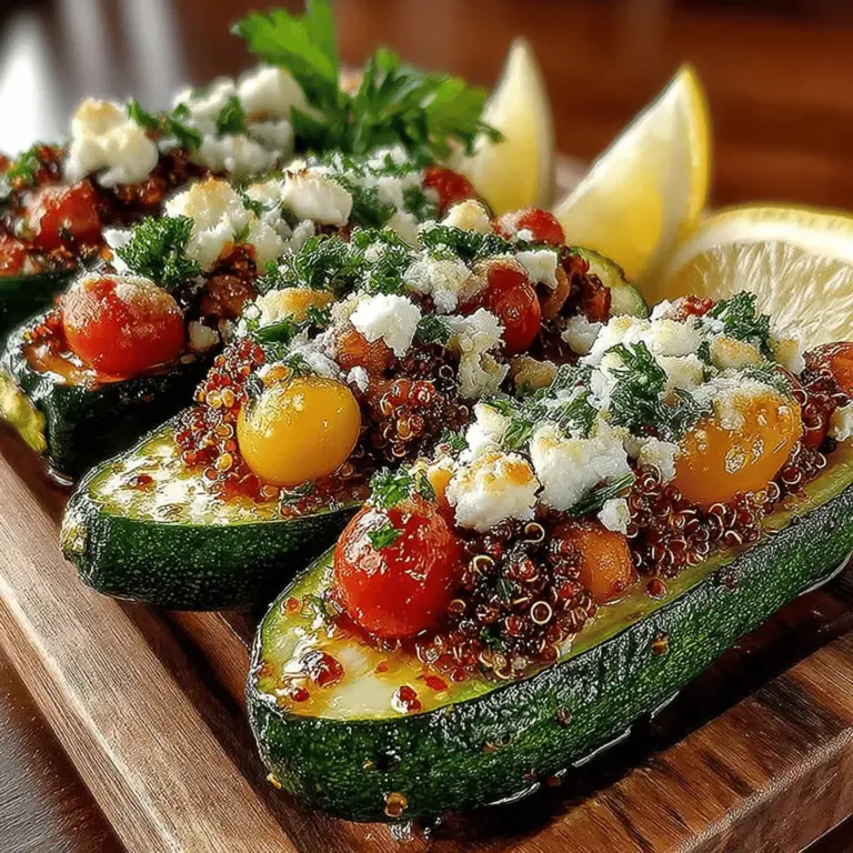 Mediterranean cuisine is celebrated not only for its vibrant flavors but also for its remarkable health benefits. Rooted in the culinary traditions of countries bordering the Mediterranean Sea, this diet emphasizes fresh vegetables, whole grains, legumes, nuts, and healthy fats, particularly olive oil. With its rich array of ingredients, Mediterranean cooking promotes heart health, improves digestion, and supports overall well-being. One dish that encapsulates the essence of this cuisine while being both versatile and nutritious is the Mediterranean stuffed zucchini boat.