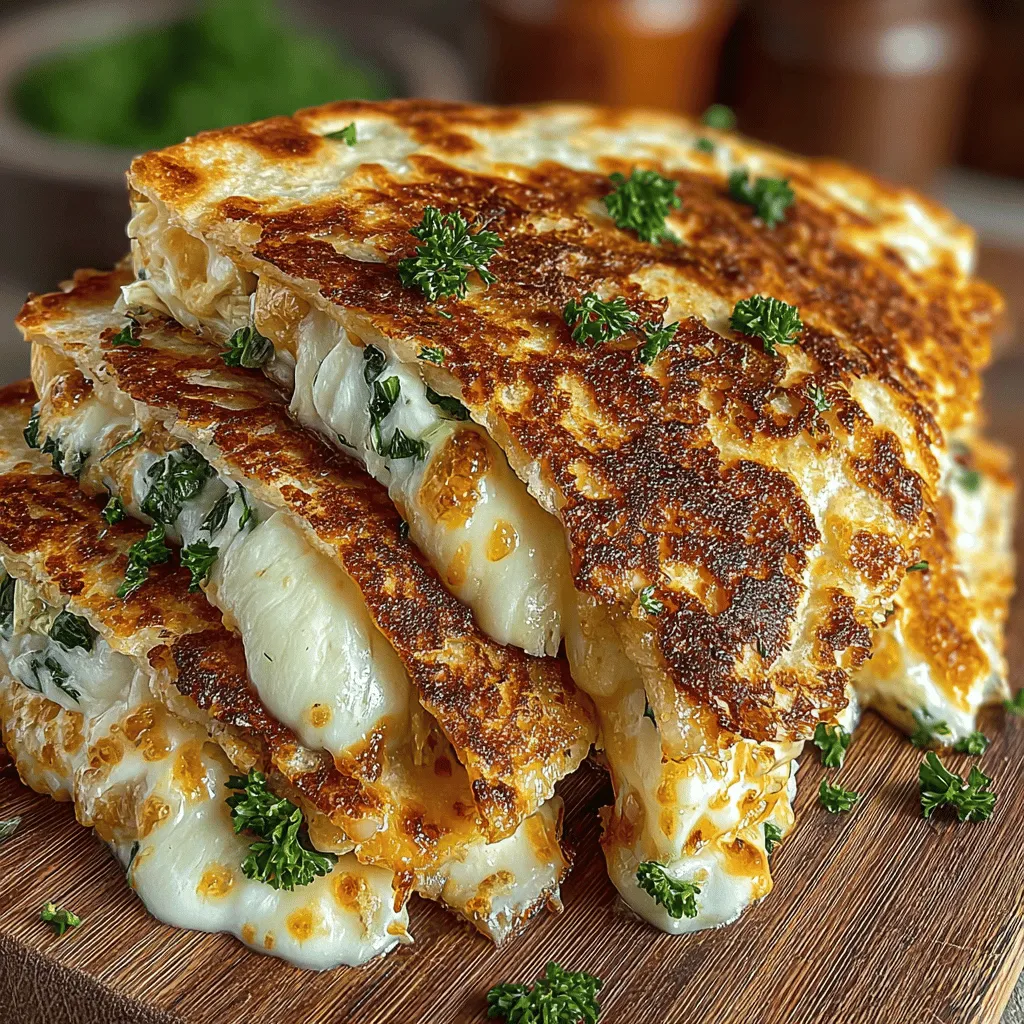 Quesadillas have long been celebrated as a versatile dish that can cater to a variety of tastes and dietary preferences. Originating from Mexico, this simple yet satisfying meal has evolved over the years, leading to countless adaptations that showcase different ingredients and flavors. Whether enjoyed as a quick snack, a hearty lunch, or a delightful dinner option, quesadillas are loved for their crispy tortillas filled with melted cheese and savory fillings. Among the many variations, creamy spinach artichoke quesadillas stand out as a particularly comforting choice, blending the rich flavors of creamy cheese with the wholesome goodness of vegetables.