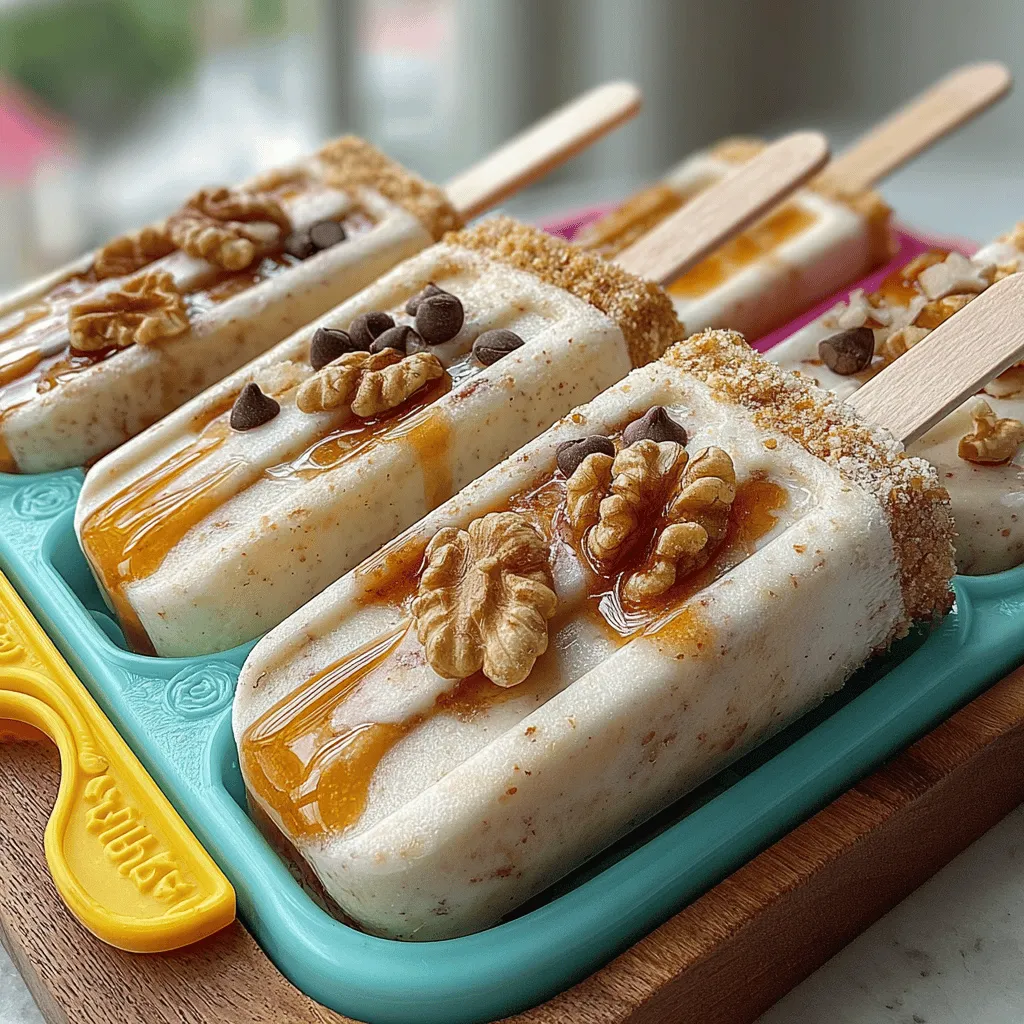 If you're searching for a delightful frozen treat that combines health benefits with a satisfyingly sweet flavor, look no further than Banana Nut Bliss Pops. These popsicles are not only easy to make but also pack a nutritional punch, making them the perfect snack or dessert for both kids and adults alike. Imagine biting into a creamy, nutty popsicle that bursts with the flavor of ripe bananas, the crunch of walnuts, and a hint of chocolate. What’s not to love?