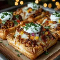 Welcome to the delicious world of Mini BBQ Chicken Pizza Tarts, where savory flavors and crispy textures come together to create the ultimate snack or appetizer. These delightful tarts are a modern twist on traditional pizza, offering a fun and easy way to indulge in your favorite flavors without the hassle of making a full-sized pizza. Whether you're hosting a gathering, looking for a crowd-pleasing party dish, or simply wanting to treat yourself on a cozy night in, these mini tarts are sure to impress.