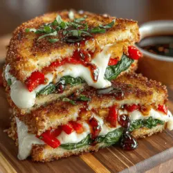 Grilled Balsamic Vinaigrette Sandwich Melt Recipe