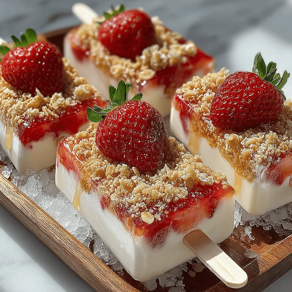 As the sun begins to shine and temperatures rise, the craving for refreshing treats becomes an undeniable urge. One delightful way to satisfy this desire is with Frozen Strawberry Shortcake Yogurt Pops. This recipe not only captures the sweetness and vibrancy of ripe strawberries but also combines it with the creamy texture of yogurt and the satisfying crunch of granola. Unlike traditional ice cream, these yogurt pops provide a healthier alternative without sacrificing flavor, making them a guilt-free indulgence for both kids and adults.