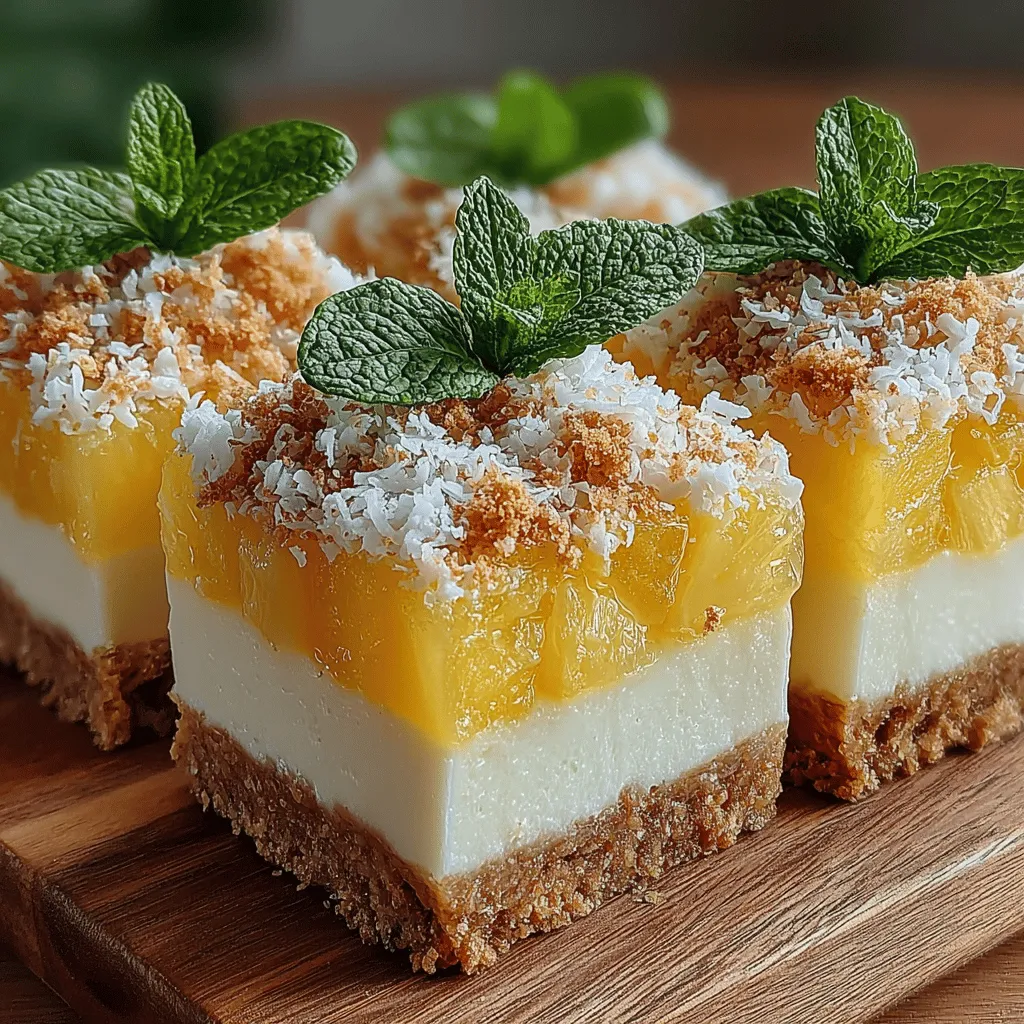 As the temperature rises and summer days stretch long into the evening, nothing satisfies quite like a refreshing dessert. The allure of frozen treats beckons, offering a cool respite from the heat while tantalizing our taste buds. One such indulgence that perfectly encapsulates the essence of summer is Tropical Bliss Frozen Pineapple Vanilla Cream Slices. This delightful recipe combines the bright, tropical flavors of fresh pineapple with the creamy richness of vanilla, creating a dessert that is both refreshing and indulgent.