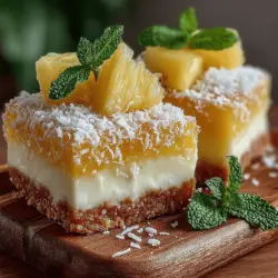 As the temperature rises and summer days stretch long into the evening, nothing satisfies quite like a refreshing dessert. The allure of frozen treats beckons, offering a cool respite from the heat while tantalizing our taste buds. One such indulgence that perfectly encapsulates the essence of summer is Tropical Bliss Frozen Pineapple Vanilla Cream Slices. This delightful recipe combines the bright, tropical flavors of fresh pineapple with the creamy richness of vanilla, creating a dessert that is both refreshing and indulgent.